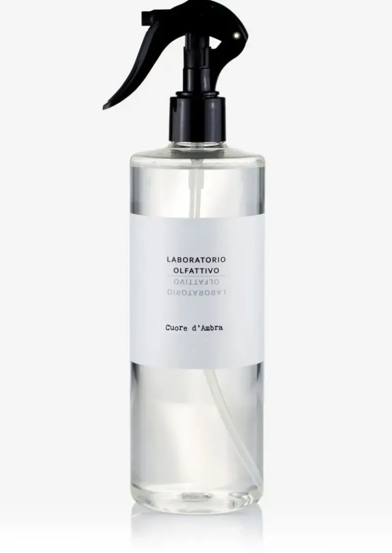Laboratorio Olfattivo Cuore dAmbra Spray Ambiente 500 ml - Laboratorio Olfattivo Alla Violetta Boutique