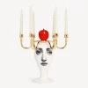 SUL TARDI candeliere Fornasetti