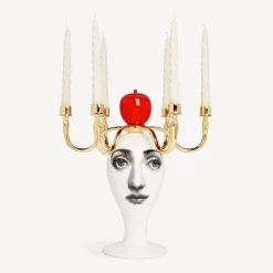 SUL TARDI candeliere Fornasetti